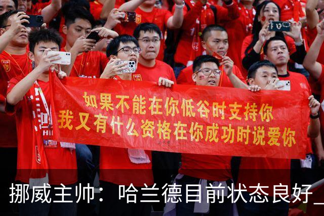 挪威主帅：哈兰德目前状态良好 他是世界上最好的射手